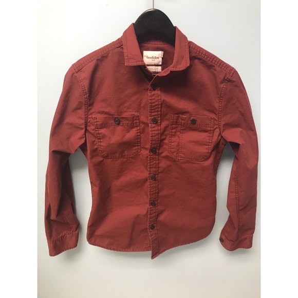 Maroon Goodfellow Shirt - Picture 1 of 2